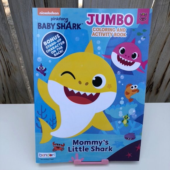 Pink Fong Baby Shark Coloring & Activity Kid Book - Picture 3 of 3